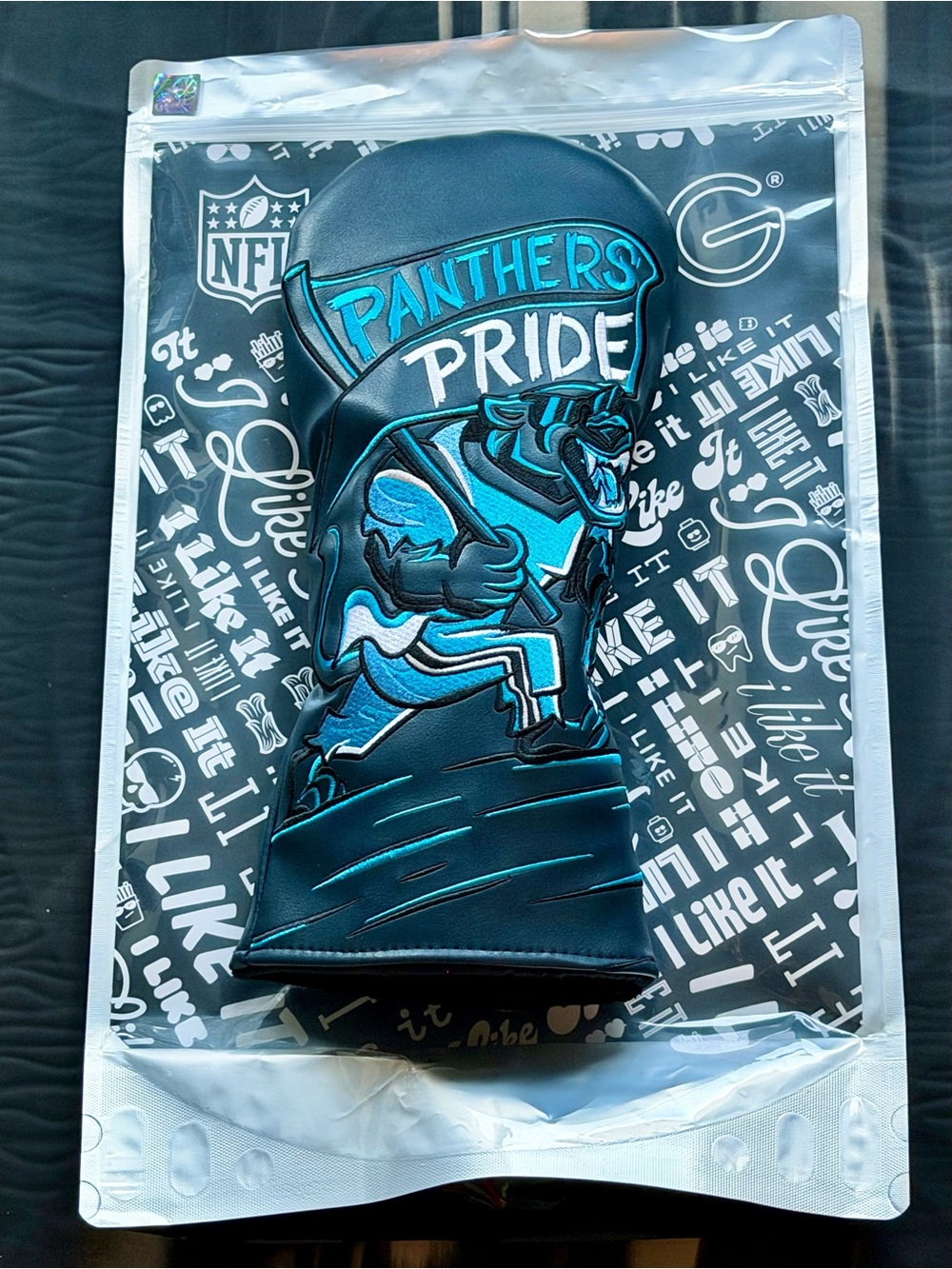SWAG Carolina Panthers Pride Driver cover head - Rare